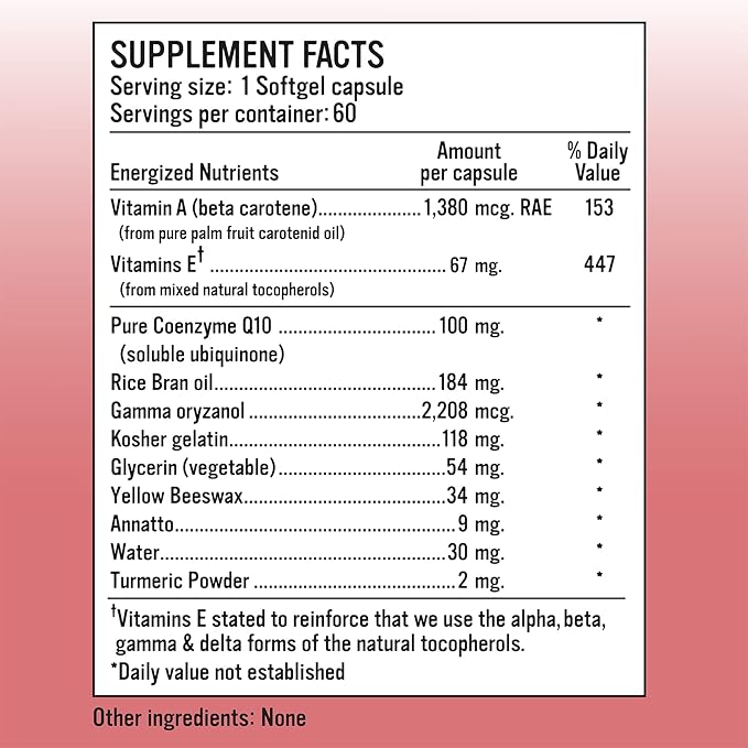 Alkaline for Life Enhanced CoQ10 100 mg Pure Coenzyme Q10 Soluble Ubiquinone Softgels Antioxidant Supplement for Heart Health Energy Production &amp Mitochondrial Support 60 Count