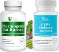 DR VITAMIN SOLUTIONS Thermogenic Fat Burner and GLP-1 Probiotic Appetite Suppressant 90 Capsules