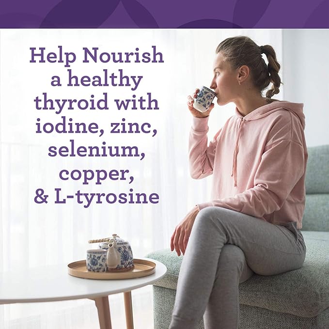 INNATE Response Formulas Thyroid Response Complete Care - Made With Ashwagandha - Maintains Optimal Thyroid Balance and Function - Vegetarian Gluten-Free Non-GMO - 90 tablets (45 Servings)