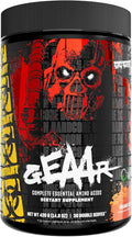 Mutant GEAAR - 9.4g of EAA Powder + Arginine 7g BCAAs 4g Leucine Electrolytes Coconut Water 30 Servings (Orange Rush)