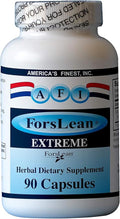 AFI ForsLean® Extreme Healthy Weight Management Supplement 250 mg I Forskolin from Coleus Forskohlii for Healthy Body Composition Support &amp Metabolism Support | Non-GMO Gluten Free - 90 Capsules