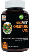 Clinical Daily Cholesterol Care Supplement. Vegan Cholesterol and Triglyceride Supplements. Plant Sterols Supplements Cholesterol Support with Guggul Garlic Niacin. 120 Capsules