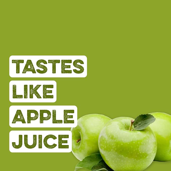 Clean Simple Eats Super Greens Powder Naturally Flavored Greens Powder with Chlorella Spirulina Superfoods &amp Prebiotic Fiber No Artificial Ingredients Gluten Free Green Apple Flavor 30 Serv
