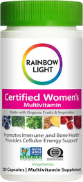 Rainbow Light Certified Womens Multivitamin Multivitamin Supplement 120 Caps (Pack May Vary)