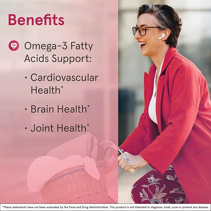 Jarrow Formulas® EPA-DHA Balance® 1200 mg Omega-3 Fatty Acids for Cardiovascular Support 120 Softgels 60 Day Supply
