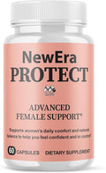 New Era Protect Capsules Official Newera Protect Pills for Women with All Natural Ingredients Advanced Formula New EraProtect Womens Health and Wellness Support Vitamin Supplement (60 Capsules)