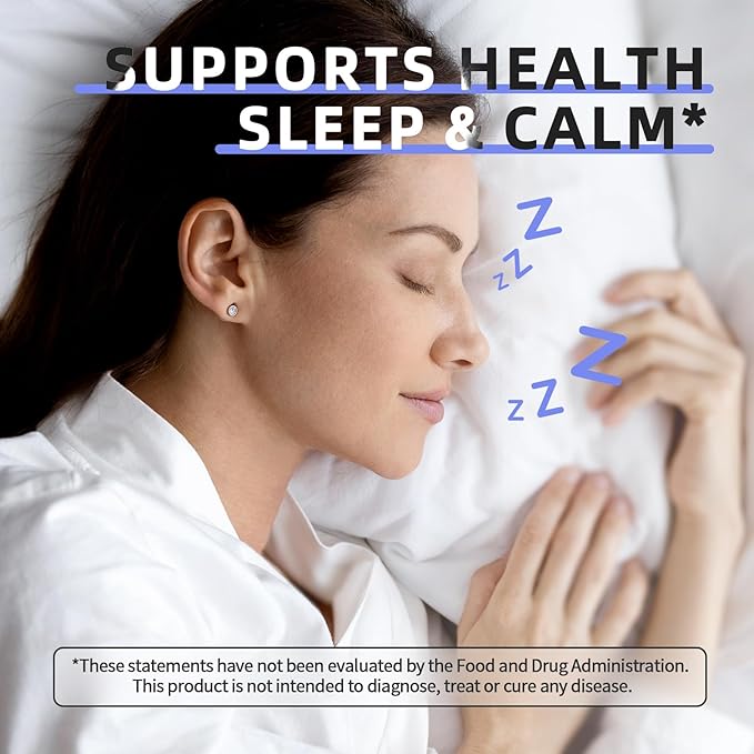 iMATCHME Magnesium Glycinate 850mg Capsules with L-Theanine Chamomile &amp GABA for Sleep Calmness Muscle Bone Health &amp Immune Support Magnesium for Women and Men Vegan High-Absorption 12
