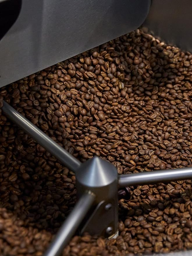 Koffee Kult Half Caff Coffee Whole Bean Dark Roast Half Caffeine Decaf Low Acid Naturally Decaffeinated (12oz Ground)