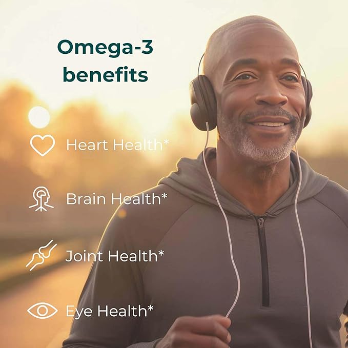 Iwi Omega-3 &amp DHA Omega-3 Bundle 30 Servings Vegan Plant-Based Algae Omega 3 Krill &amp Fish Oil Alternative No Fishy Aftertaste