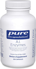 Pure Encapsulations A.I. Enzymes | Balanced Plant Enzyme Formula for Joint Muscle and Digestive Support | 120 Capsules
