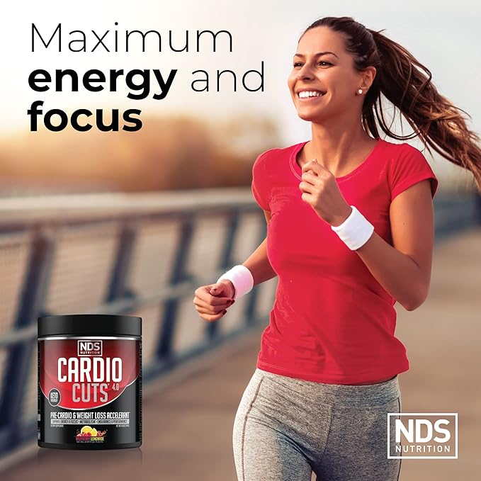 NDS Nutrition Cardio Cuts 4.0 - Raspberry Lemonade - 8.6 oz.