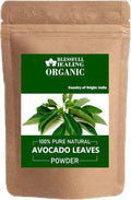 Blessfull Healing Organic Avocado Leaves Powder 100% Pure Natural 300 Gram / 10.58 oz
