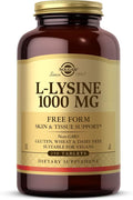 Solgar L-Lysine 1000 mg 250 Tablets - Enhanced Absorption and Assimilation - Promotes Integrity of Skin and Lips - Collagen Support - Amino Acids - Non-GMO Vegan Gluten Free - 250 Servings