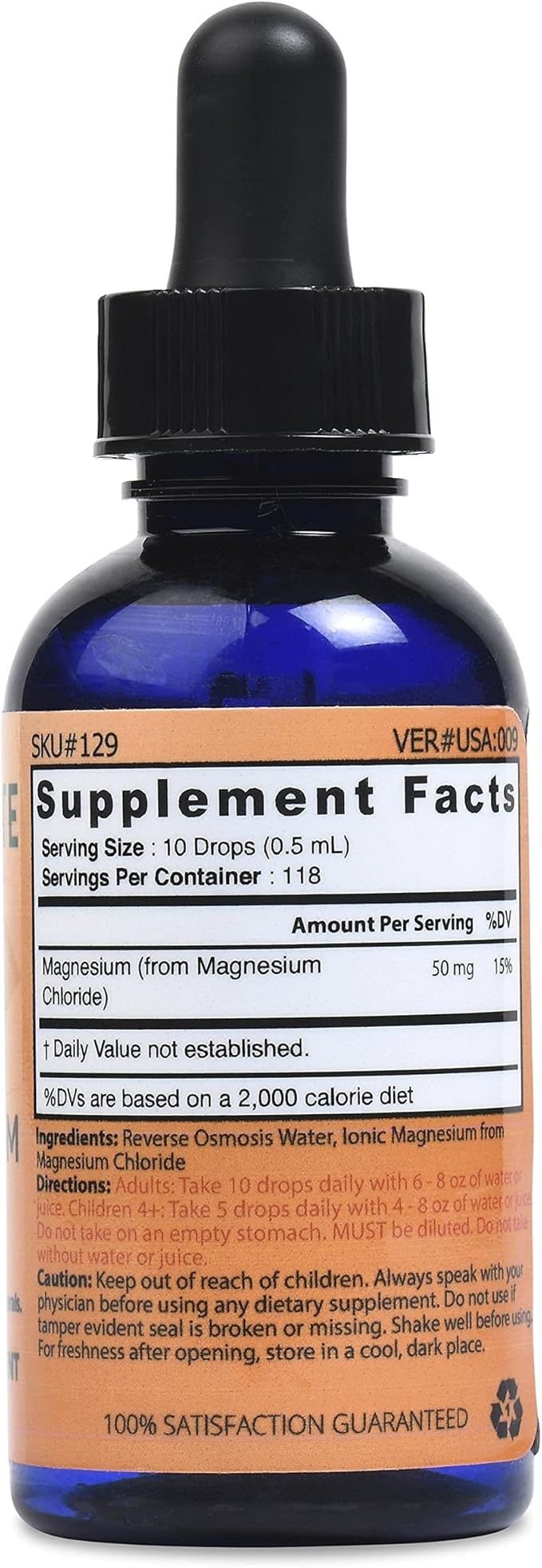 Good State Liquid Ionic Magnesium Ultra Concentrate (10 drops per 50 mg - 100 servings per bottle)