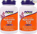 NOW Foods - Hyaluronic Acid 100 mg - 120 Veg Capsule (Pack of 2)