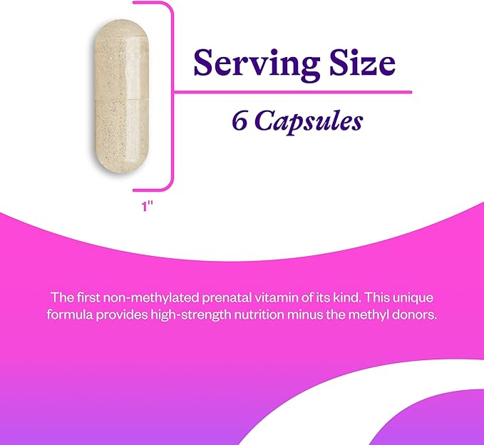 Seeking Health Optimal Prenatal MF - Digestive &amp Immune Support Supplement for Women - Pregnancy Support Supplement with Folate Vitamin A Ginger &amp Vitamin B12-180 Capsules