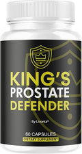 Kings Prostate Defender Capsules - Official Kings ProstateDefender Pills Advanced Supplement Support All Natural Formula for Overall Health &amp Wellness Reviews 60 Capsules for 1 Month