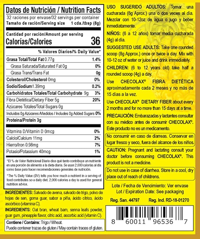 Our Dietary Fiber Alleviates Constipation Naturally Supports Regularity Bloating Relief &amp Gut Health Sugar Free Non-GMO Plant-Based - Essential Fiber Boost Pineapple (10.5 oz)