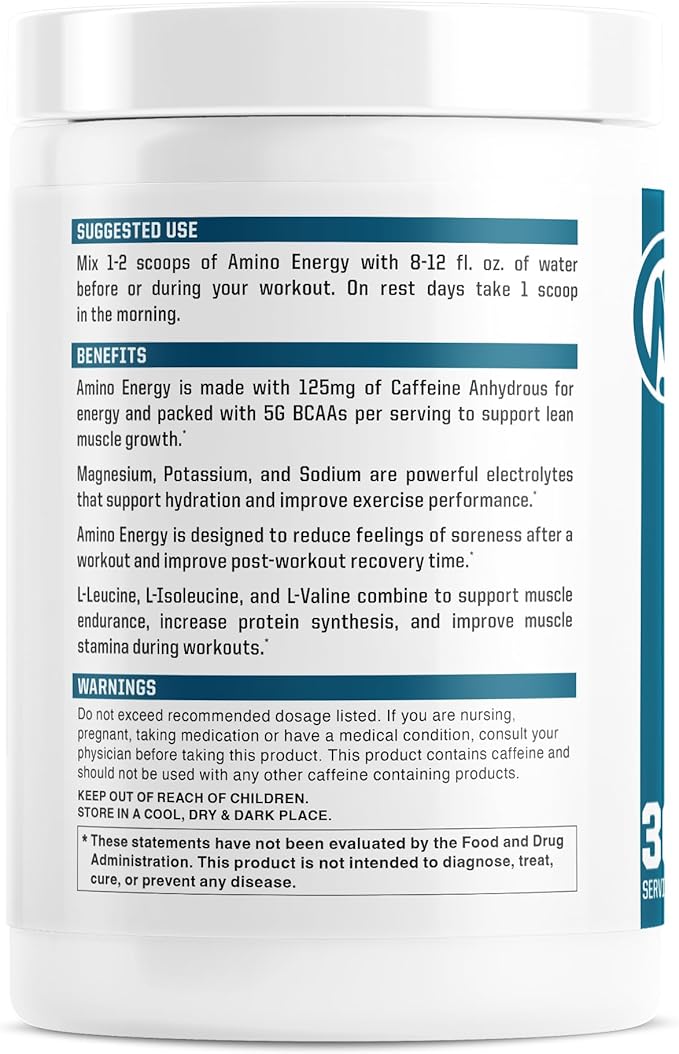 NutraOne Amino Energy Strawberry Watermelon