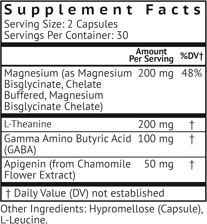 VitaMonk Melatonin Free Sleep Aid With Magnesium GABA Theanine and Apigenin - Natural Sleep Aid Without Melatonin Natural Sleep Aids for Adults Sleeping Pills for Adults Sleeping Aids for Adults
