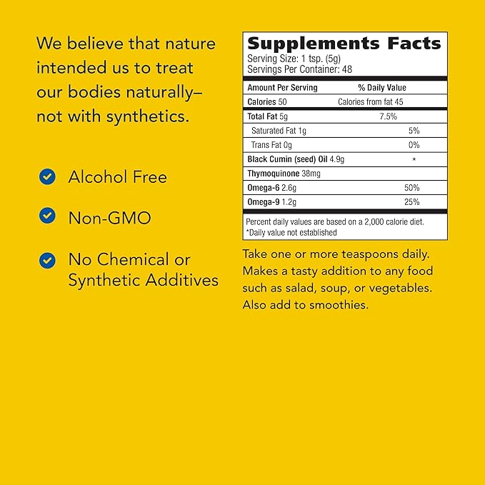 NORTH AMERICAN HERB &amp SPICE Black Seed Oil Cardio-PLUS - 8 fl oz - Supports Heart Health with Muscadine &amp Pomegranate - Non-GMO - 48 Servings