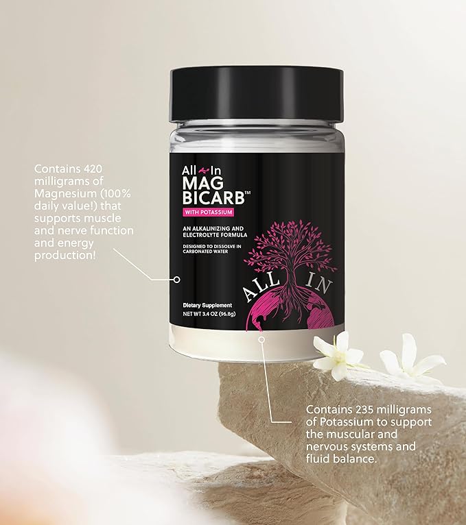 All In Nutritionals Mag Bicarb-60 Servings Per Jar!