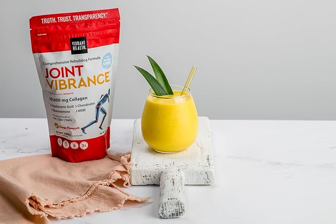 Vibrant Health Joint Vibrance Comprehensive Joint and Cartilage Support 30 Servings