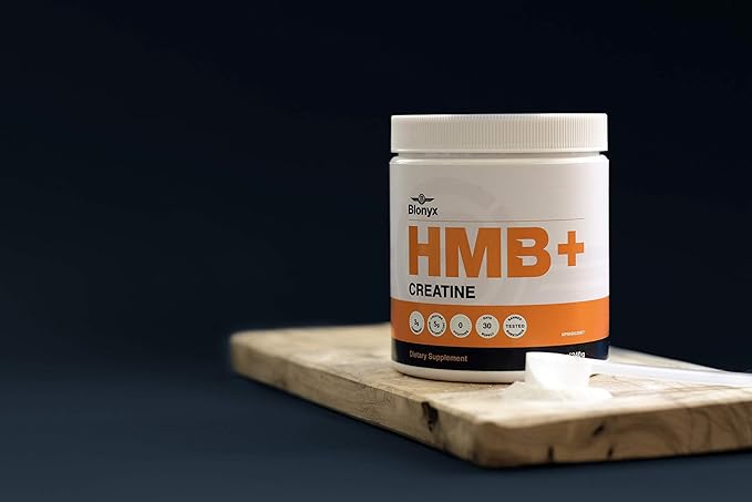 HMB + Creatine Supplement - 3g Daily HMB for Enhanced Strength Power &amp Recovery Ideal for High-Intensity Athletes 30-Day Supply