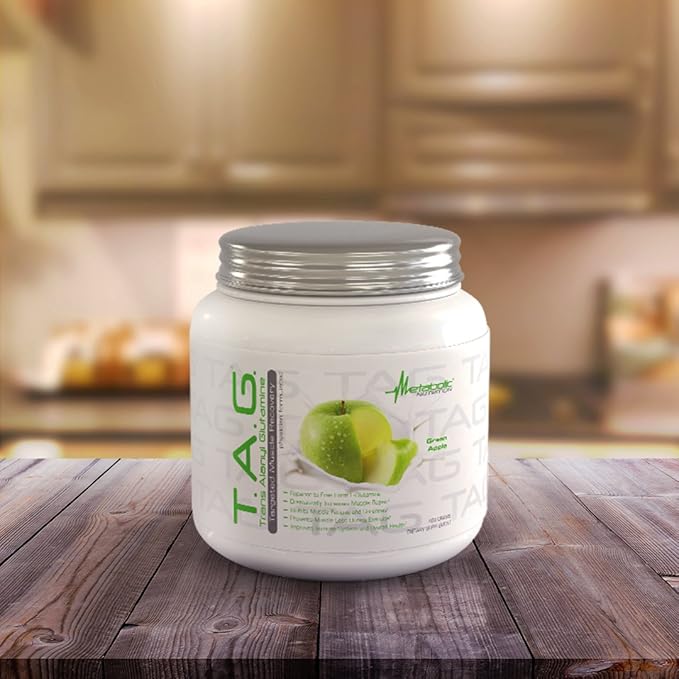 Metabolic Nutrition TAG Trans Alanyl Glutamine 100% L-Glutamine Peptide Powder Pre Intra Post Workout Supplement 400 Grams (40 Servings) (Unflavored)