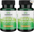 Swanson Dhea and Pregnenolone Complex 60 Veg Capsules (2 Pack)