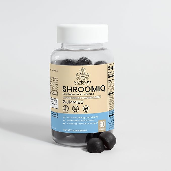 ShroomIQ Mushroom Extract Complex | 60 Count