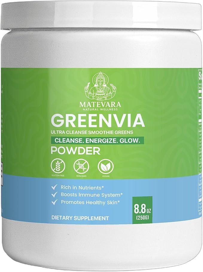 Greenvia Daily Superfood Greens |Concentrated Wellness Blend | 250g