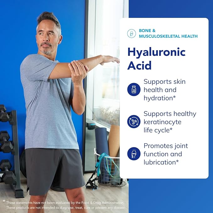 Pure Encapsulations Hyaluronic Acid - for Skin Hydration Joint Lubrication &amp Joint Health* - Effective Absorption - Gluten Free - Vegan &amp Non-GMO - 60 Capsules
