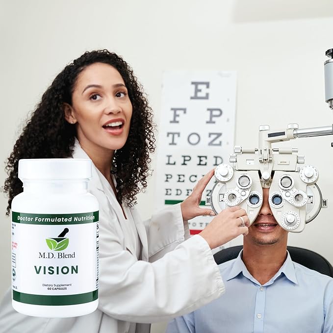 Vision Expertly Formulated Lutein and Zeaxanthin Supplements for Eye Health AREDS2 Preservision Support Astaxanthin Zinc Thiamine Eye Vitamins A &amp C - 60 Capsules (Pack of 2)