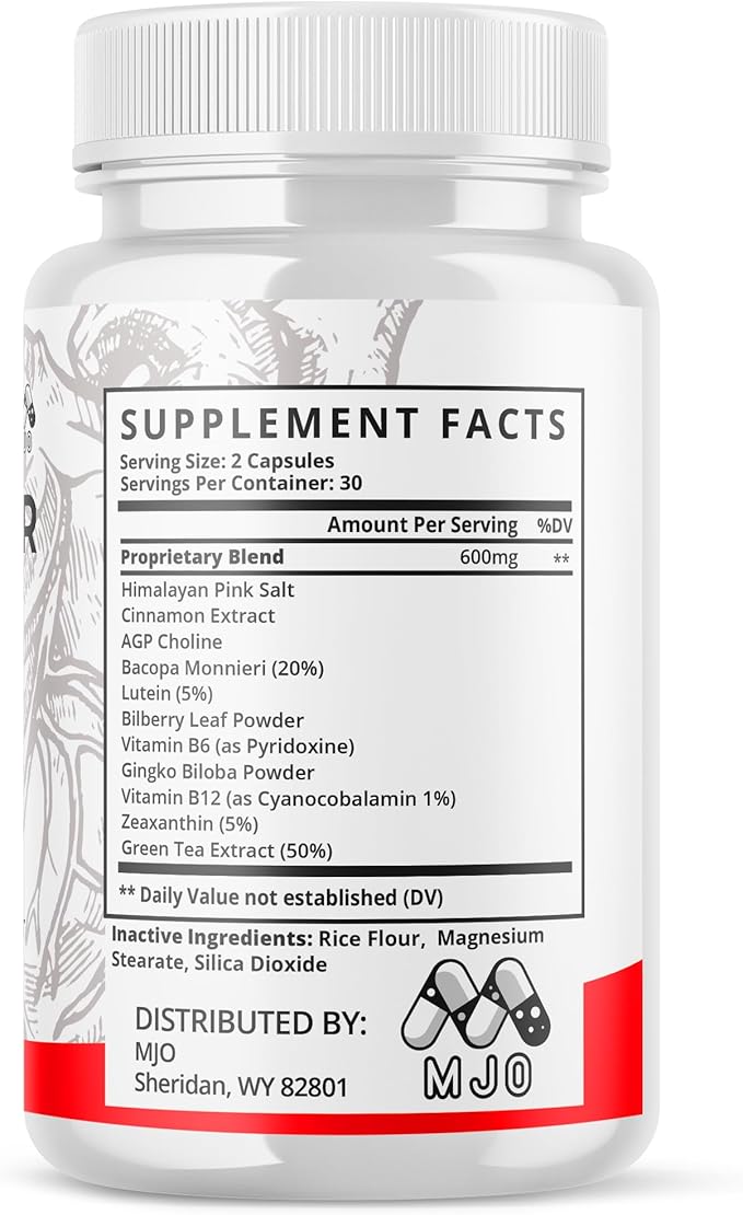 Glyco Balancer Capsules Official GlycoBalancer Health Support Pills With All Natural Ingredients Glyco Balancer Advanced Health &amp Wellness Support with Premium Vitamins for Women &amp Men (60 C
