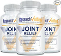 Research Verified Joint Support - Glucosamine MSM Turmeric Boswellia BioPerine - Vegan - 270 Capsules - 3 Month Supply