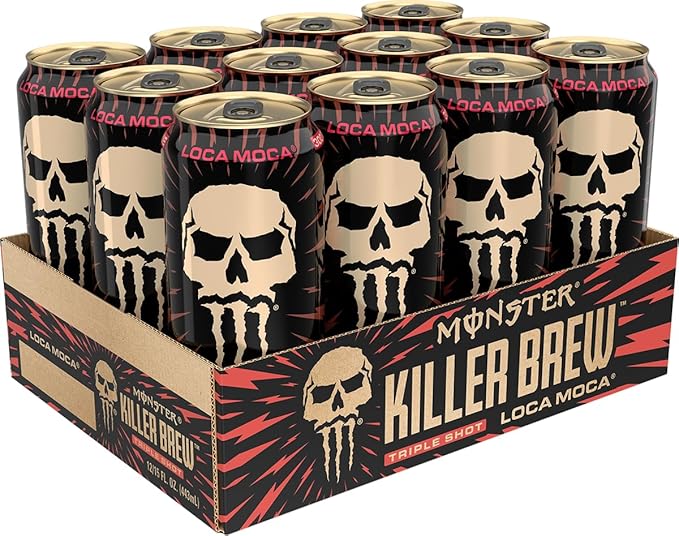 Monster Energy Killer Brew Loca Moca 15 Fl Oz | Pack of 12