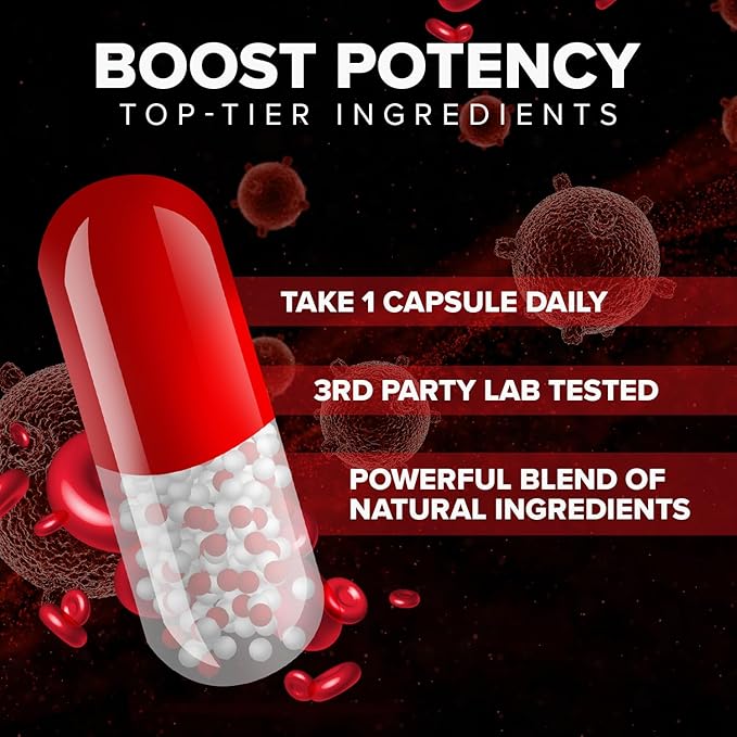 Blood Balance Capsules BloodBalance Advanced Supplement All Natural Formula to Maintain Healthy Levels Maximum Strength Daily Formula Blood Balance Reviews (2 Pack - 120 Capsules)
