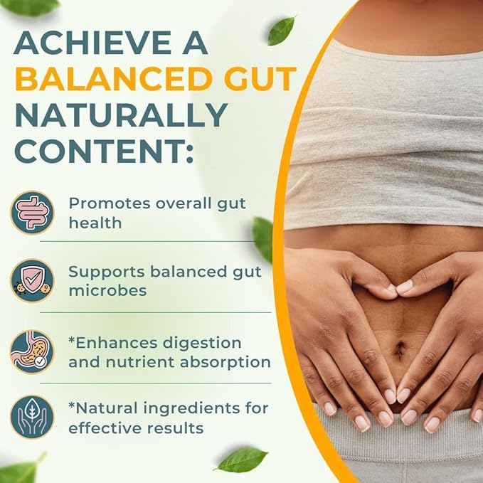 Vital Gut Health 4in1 Formula with Apple Cider Vinegar Prebiotics &amp Probiotics Digestive Enzymes for Strong Immunity Support and Complete Gut and Digestion Support- 60 Days Supply