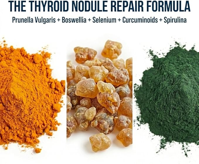 Dr. Westin Childs Thyroid Nodule Support Supplement for Shrinking &amp Reduced Gland Size Health &amp Control for Women &amp Men: Boswellia Turmeric Myo-Inositol Selenium Prunella Vulgaris 120