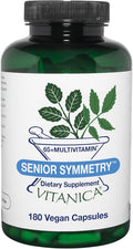 Vitanica Senior Symmetry 65 Years and Up Multivitamins and Minerals Vegan 180 Capsules