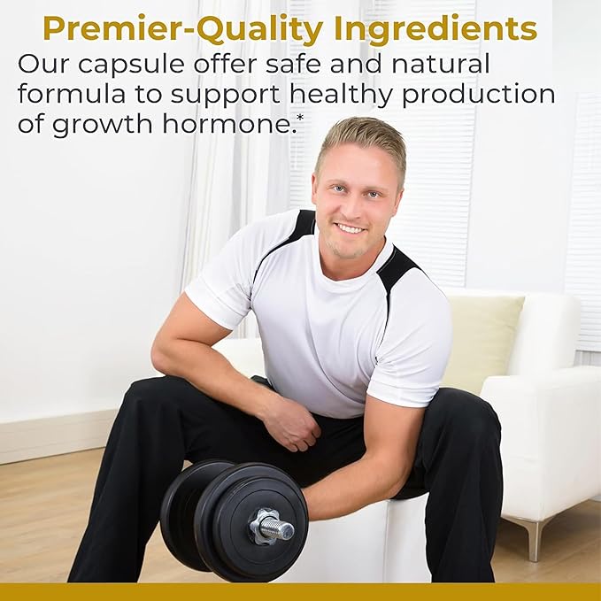 Premier Research Labs Amino HGH - HGH Supplements for Men HGH Supplements for Women Amino Acids L-Arginine L-Lysine HGH Enhancer Support Human Growth Hormone and Muscle Growth - 105 Capsules