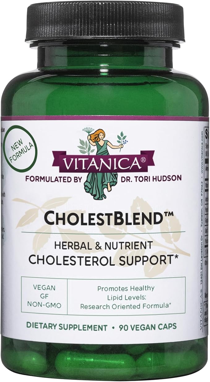 Vitanica Cholestblend Cholesterol Support Vegan 90 Capsules