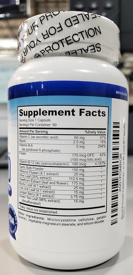 NutraPro Blood Pressure Supplements – Healthy Heart Cholesterol Level Blood Pressure Support.with Hawthorn.Blood Pressure Pills for Natural Anti-Hypertension and Remain in BP Zone.90 Capsules.