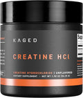 Kaged Creatine HCl Powder Unflavored Muscle Building and Recovery Supplement Patented Formula Highly Soluble Powder 75 Servings