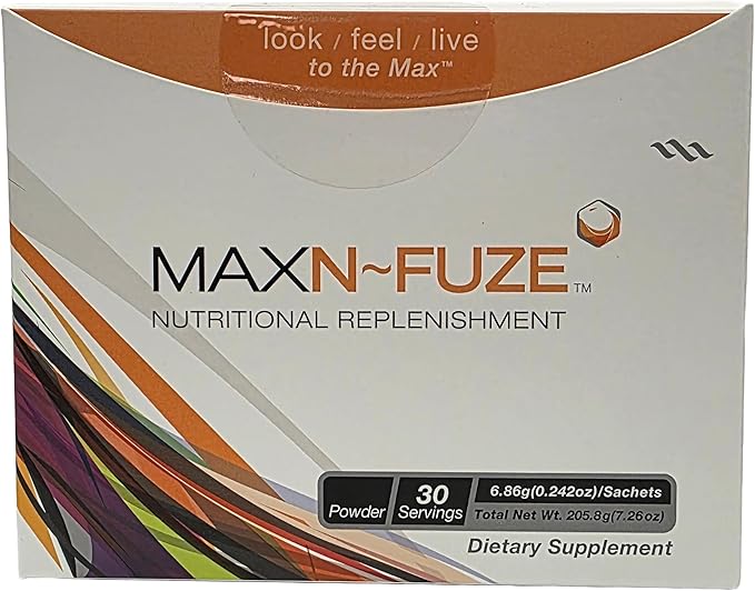 Max N-Fuze Nutritional Replenishment 30 Packets (0.24 Ounce) 30 Servings
