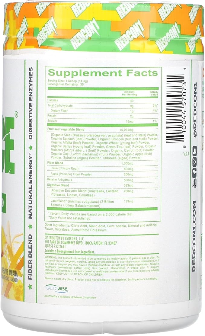 GI Juice - Digestive Enzymes - Pineapple Banana