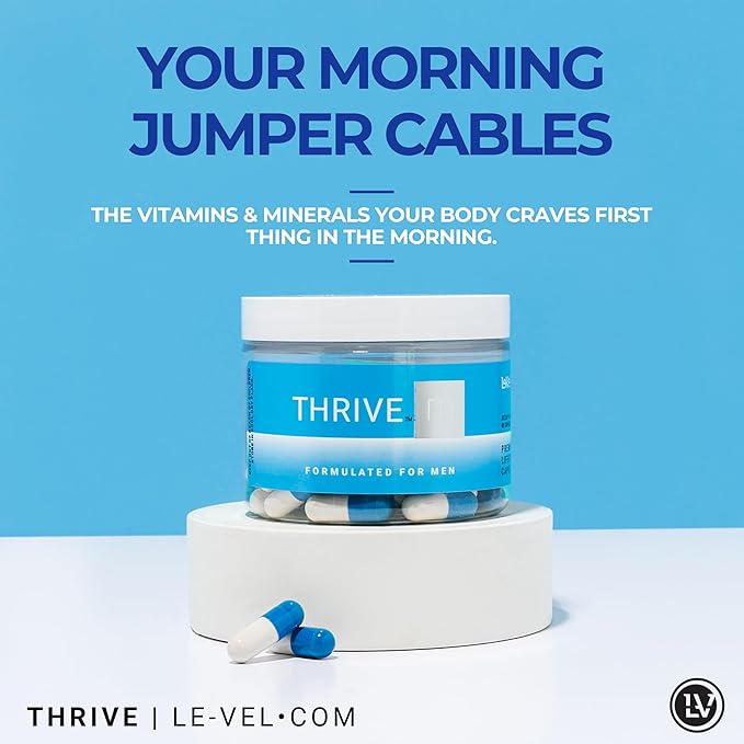 Le-Vel Thrive M Premium Lifestyle Capsules for Men – (1 Bottle (60 Servings))