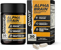 ONNIT Alpha Brain Nootropic Brain Supplement for Focus Memory Mental Clarity Cognitive Support with L-Theanine and Vitamin B6 30 Count Capsules