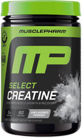 MusclePharm Creatine Monohydrate Powder Pre Workout Muscle Builder &amp Post Workout Muscle Recovery Supplement Ultra-Pure 100% Monohydrate Creatine Powder 60 Servings Unflavored
